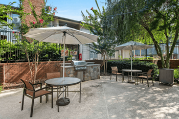 Relaxing picnic & grill areas